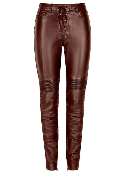 BELLE NOIR PANTS - Black Arrow Moto