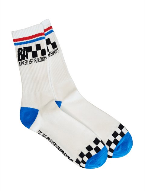 CLASSIC CREW SOCKS - Black Arrow Moto