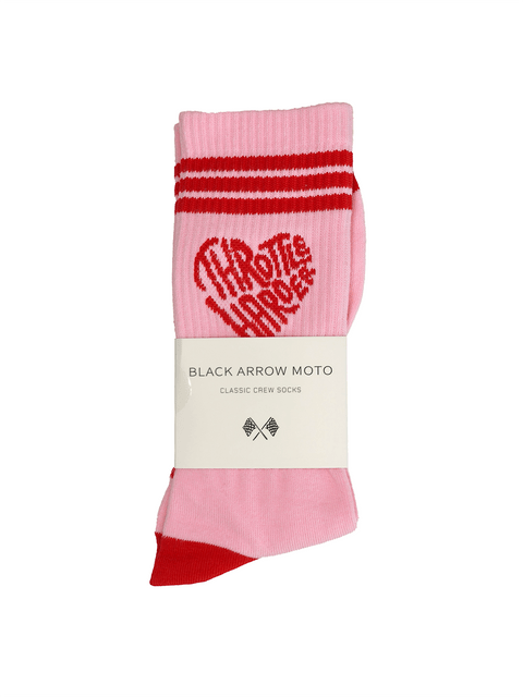 CLASSIC CREW SOCKS - Black Arrow Moto