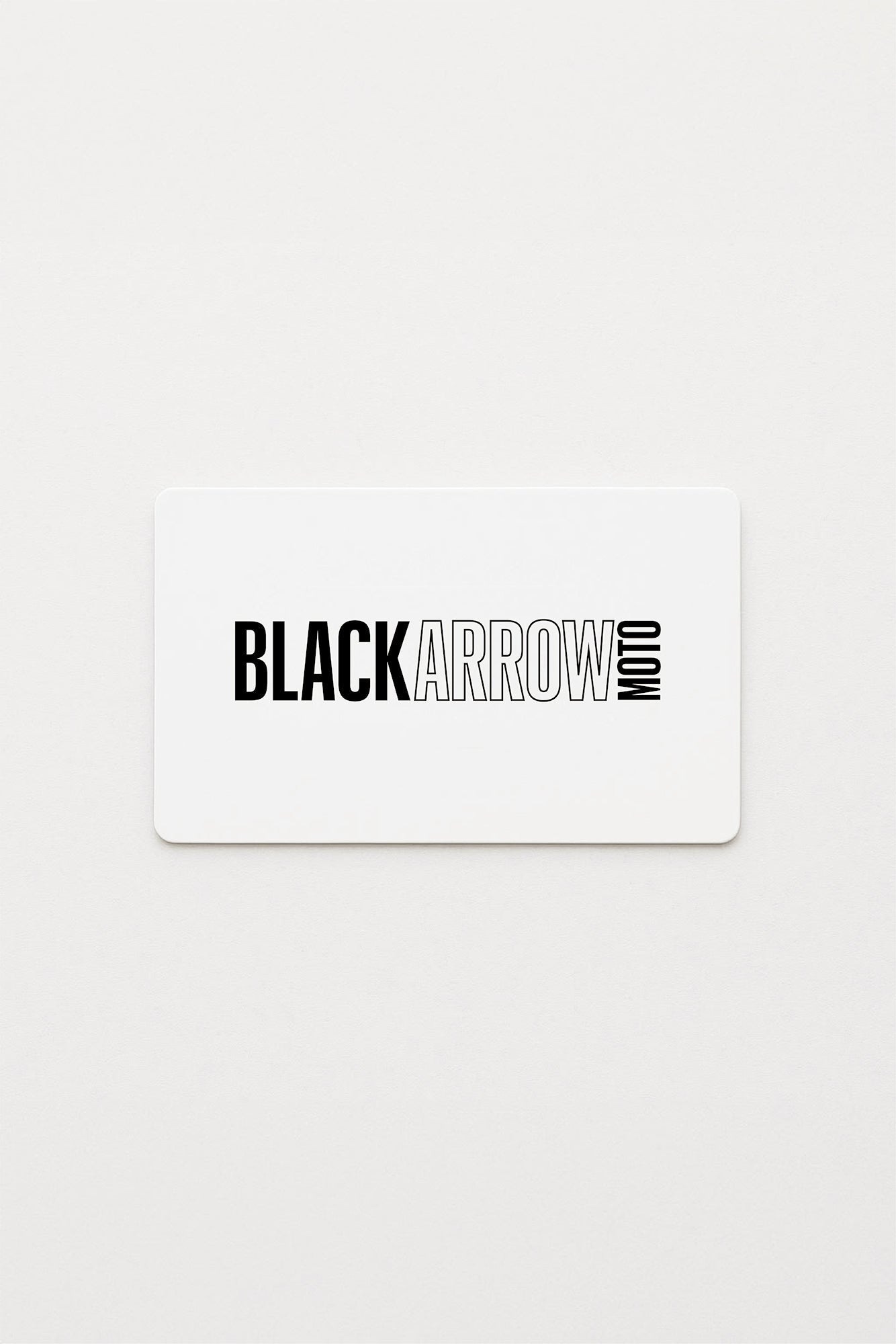 GIFT CARD - Black Arrow Moto