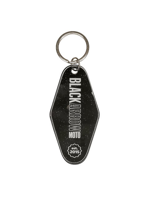 HOTEL KEYRING - Black Arrow Moto
