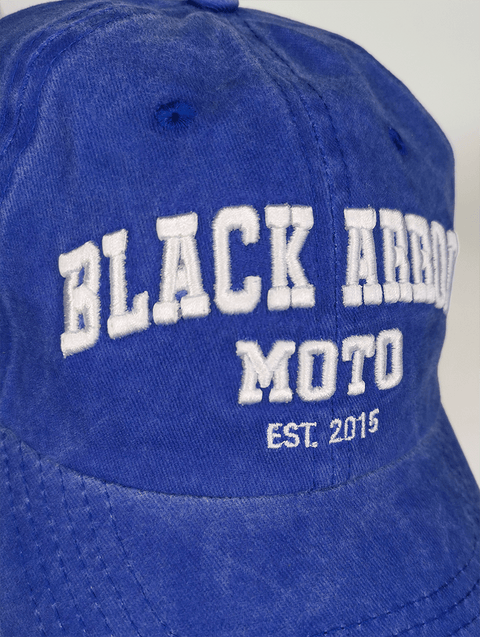 VARISTY LOGO CAP - Black Arrow Moto