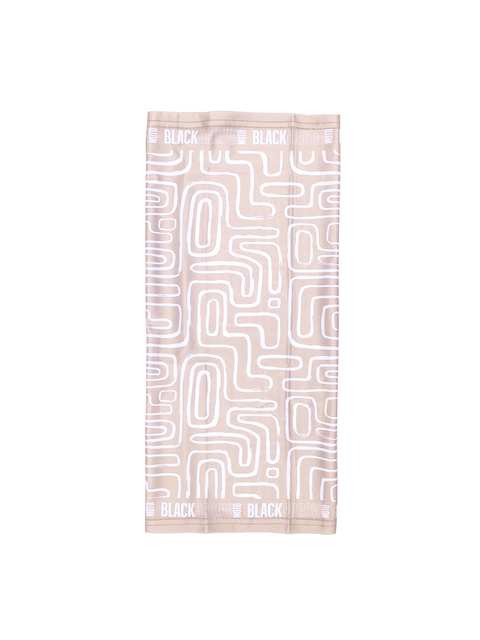 POLY NECK TUBE - Black Arrow Moto Gear - Sand Lines