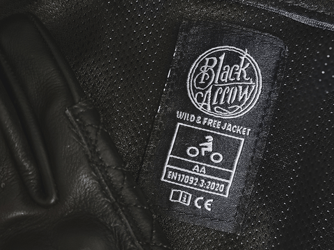 CE Certified - Black Arrow Moto Gear