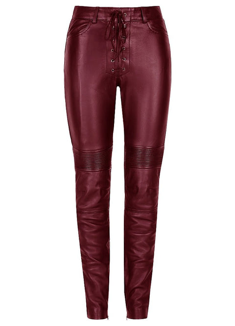 BELLE NOIR PANTS - Black Arrow Moto