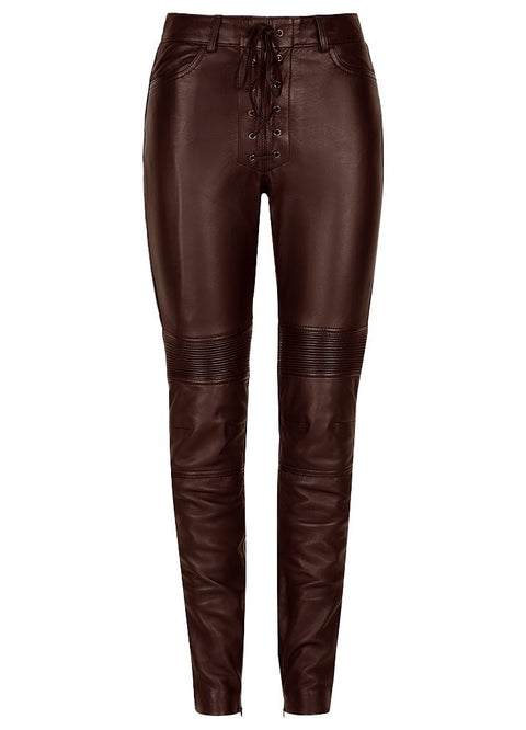 BELLE NOIR PANTS - Black Arrow Moto