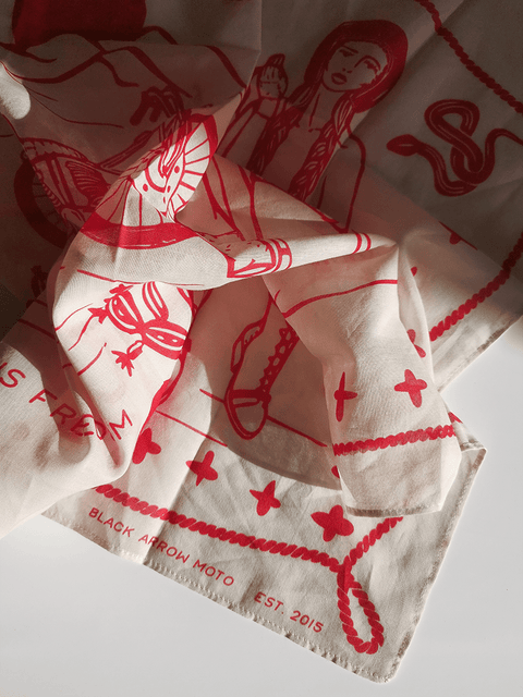 DESERT BANDANA - Black Arrow Moto