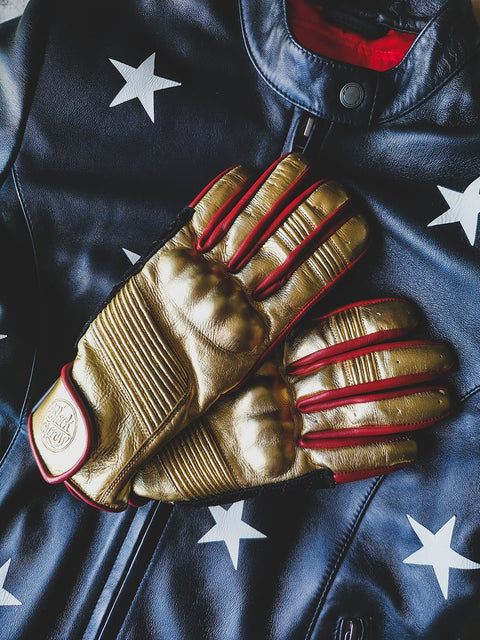 Galactica Gloves - Black Arrow Moto