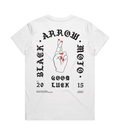 GOOD LUCK T - SHIRT - Black Arrow Moto