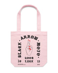 GOOD LUCK TOTE BAG - Black Arrow Moto