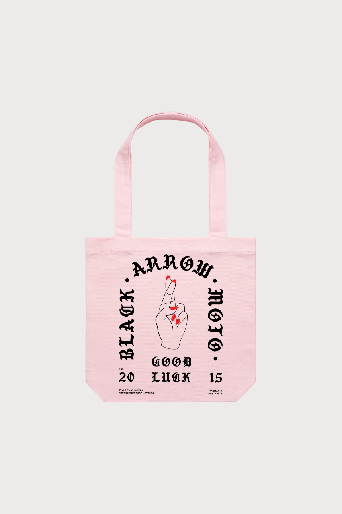 GOOD LUCK TOTE BAG - Black Arrow Moto