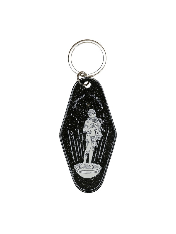 HOTEL KEYRING - Black Arrow Moto