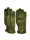 PERFORATED QUEEN BEE GLOVES - Black Arrow Moto