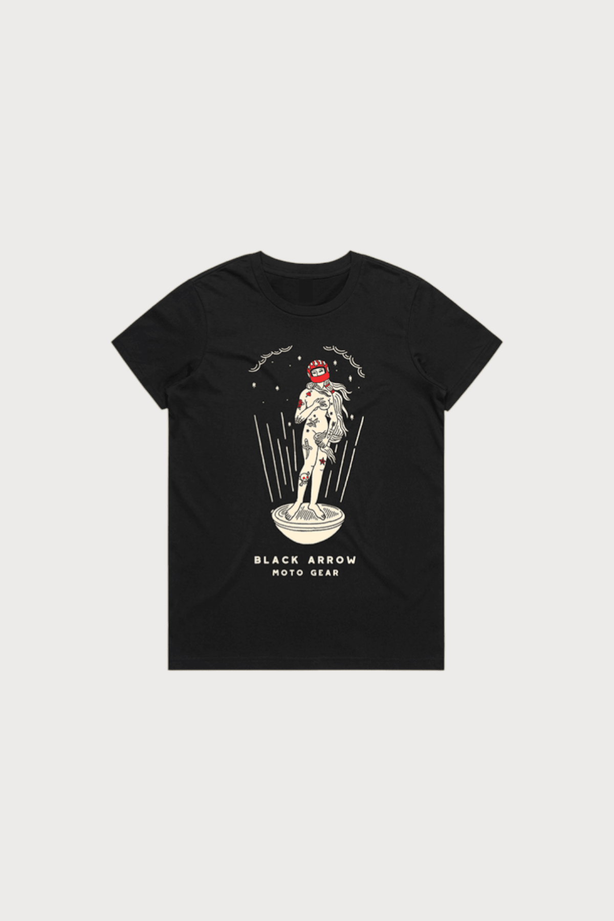 VENUS T-SHIRT - Black Arrow Moto