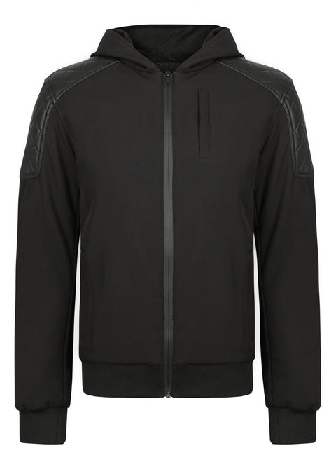 DELTA MOTO HOODIE - Black Arrow Moto Gear