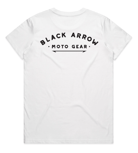 HEART TEE - Black Arrow Moto Gear