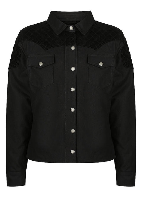 MARGO MOTO SHIRT - Black Arrow Moto Gear